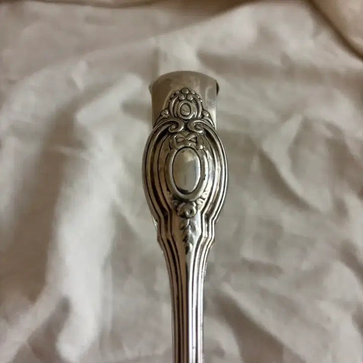 [BUNJANG] French Silverplate Sugar Tongs / 프랑스 : 실버플레이트 집게 (슈가텅)