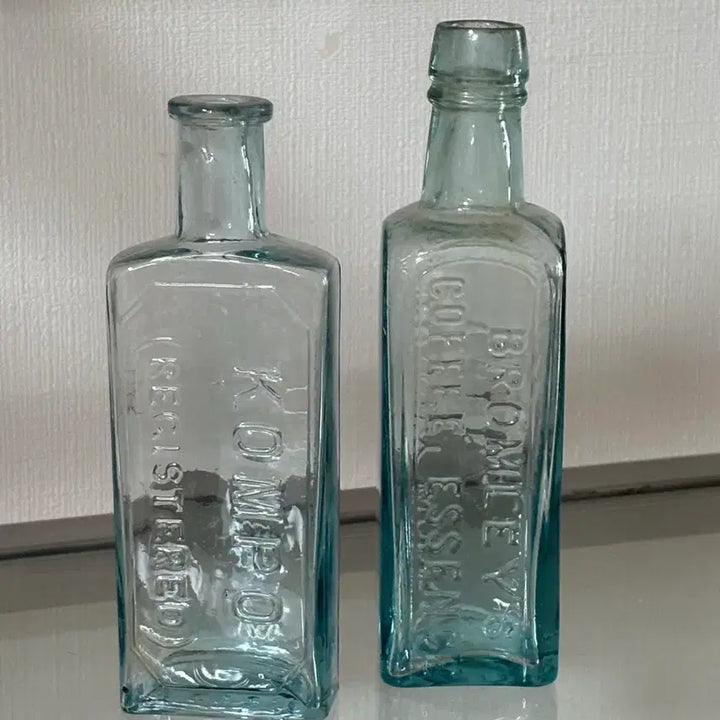 [BUNJANG] Vintage Reagent Bottles Set of 2 / 빈티지 시약병 2개일괄