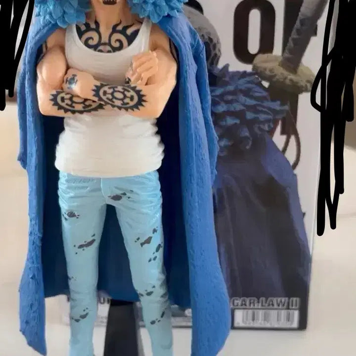 [BUNJANG] One Piece King of Artist Trafalgar Law Figure / 원피스 킹오브더아티스트 트라팔가 로우 피규어