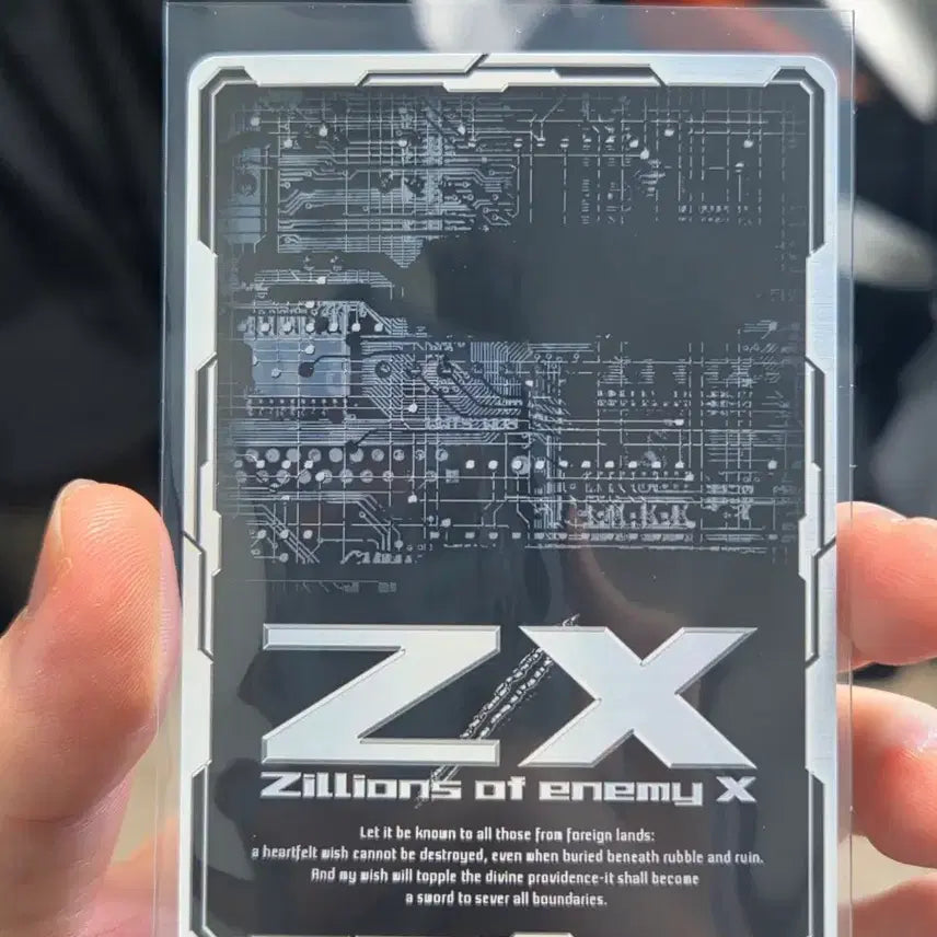 [BUNJANG] Z/X Card B48-091 RH Card / Z/X 카드 B48-091 RH 카드