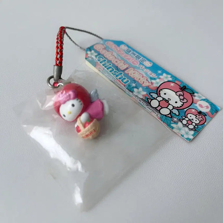 [BUNJANG] Sanrio Hello Kitty Classic Strap Shinshu Limited Apple Kitty / 헬로키티 고전 스트랩 신슈 한정 사과키티