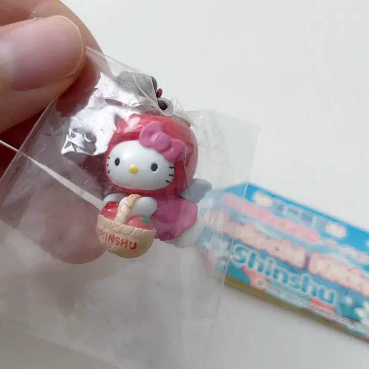 [BUNJANG] Sanrio Hello Kitty Classic Strap Shinshu Limited Apple Kitty / 헬로키티 고전 스트랩 신슈 한정 사과키티