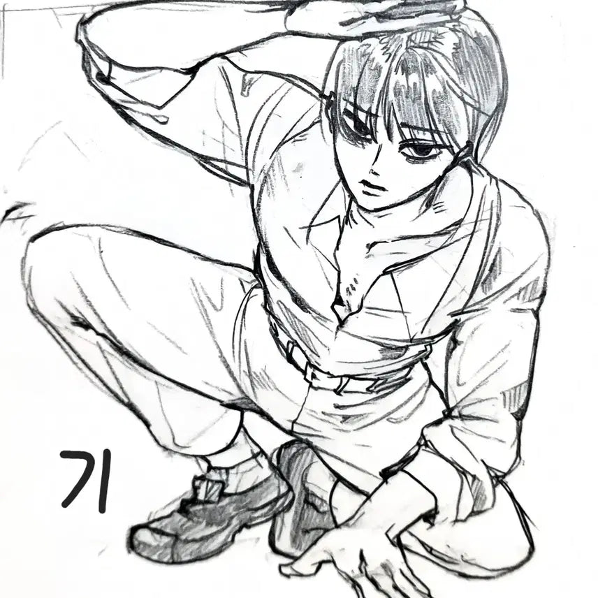 [BUNJANG] Custom Hand-Drawn Art Commission / 손그림 커미션