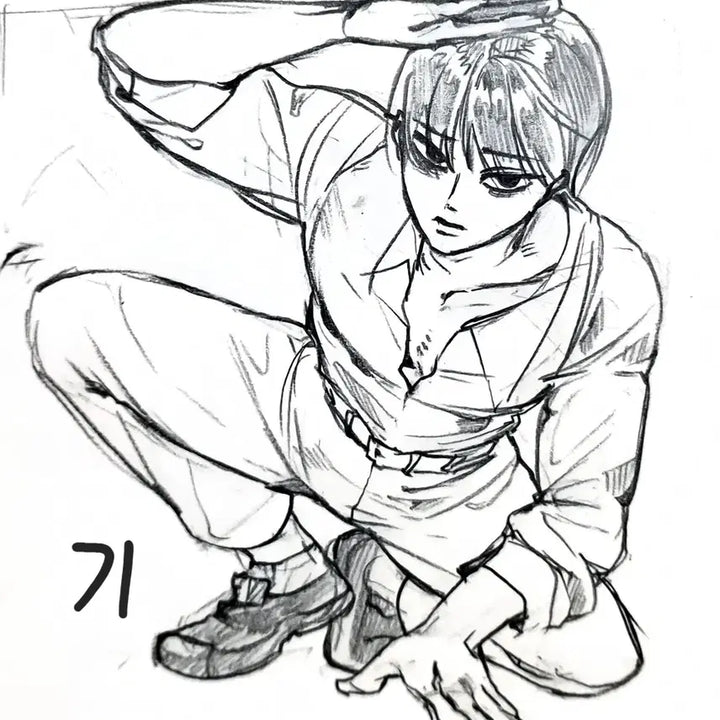 [BUNJANG] Custom Hand-Drawn Art Commission / 손그림 커미션