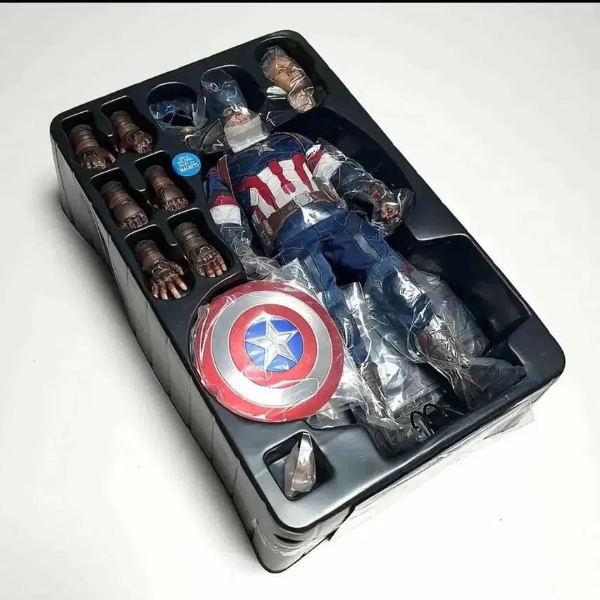 [BUNJANG] Hot Toys Avengers Captain America Figure (Age of Ultron Version) / 핫토이 어벤져스 캡틴아메리카 피규어