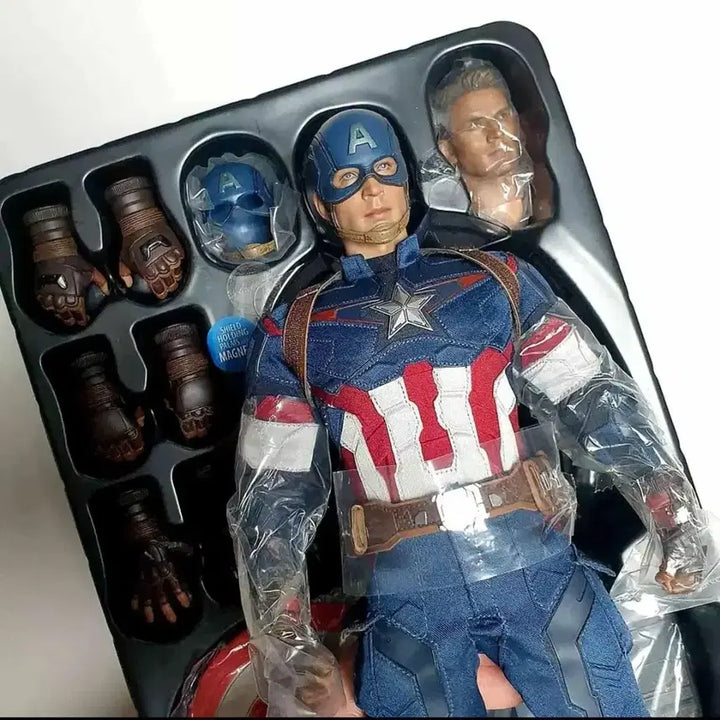 [BUNJANG] Hot Toys Avengers Captain America Figure (Age of Ultron Version) / 핫토이 어벤져스 캡틴아메리카 피규어