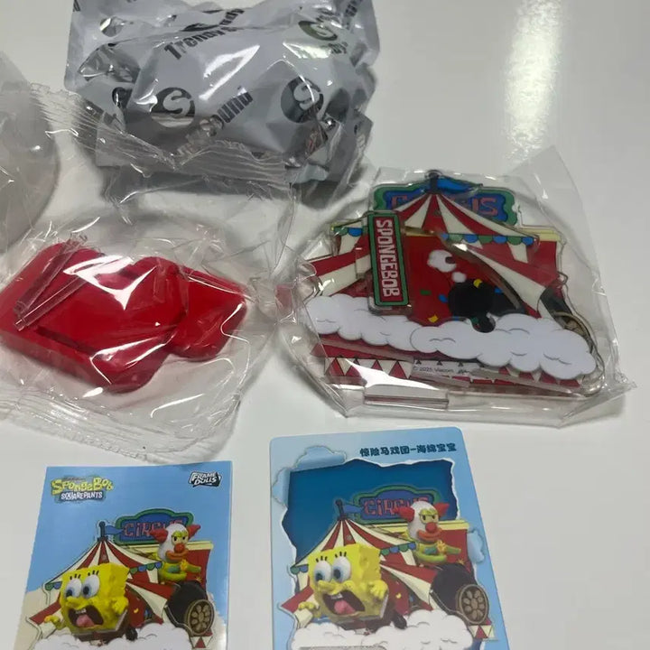 [BUNJANG] SpongeBob SquarePants Acrylic Figure (Precarious Circus) / 스폰지밥 아크릴 피규어