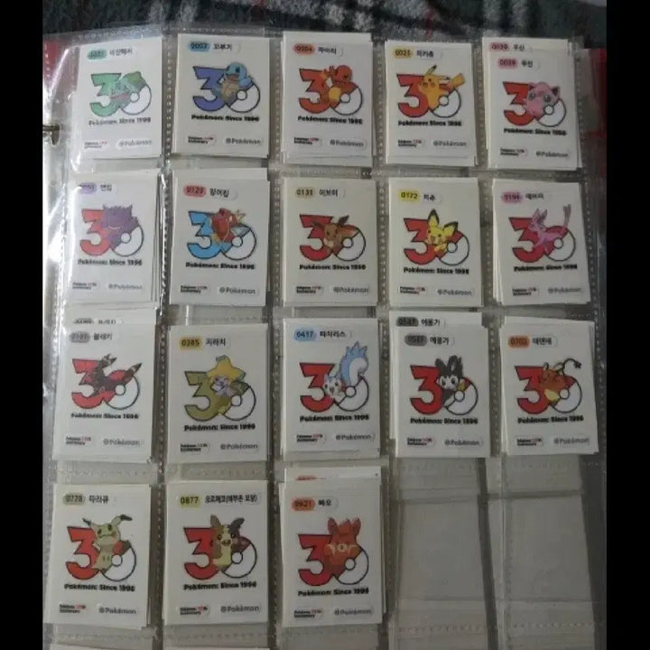 [BUNJANG] Pokemon Stickers Season 5 150-Piece Set / 최저가 포켓몬 띠부씰 시즌5 150종세트