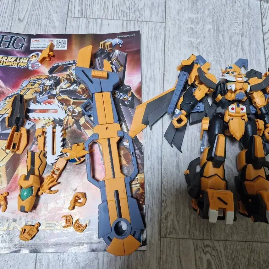 [BUNJANG] Bandai HG Super Robot Wars Gunleon Plastic Model Kit / 반다이 HG 프라모델 슈퍼로봇대전 건레온