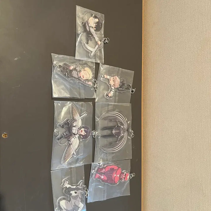 [BUNJANG] Attack on Titan Ichiban Kuji Ichiban Kuji Lower Prize Bundle Set (Choco-no-ko, Acrylic, Cat Badge, Keyring) / (택포 10)진격의 거인 제일복권 하위상 일괄 판매 (초코노코, 아크릴, 캣배찌, 키링) E상+F상+G상+H상+I상