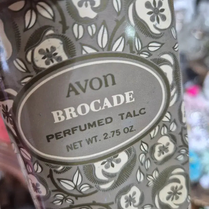 [BUNJANG] Vintage Avon Tin Powder Case (No Lid) / 빈티지 에이본 틴 파우더