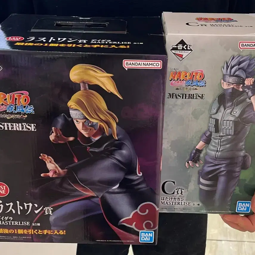 [BUNJANG] Naruto Ichiban Kuji Figure (Unsealed) - Deidara &amp; Kakashi / (미개봉) 나루토 제일복권 피규어 데이다라 카카시