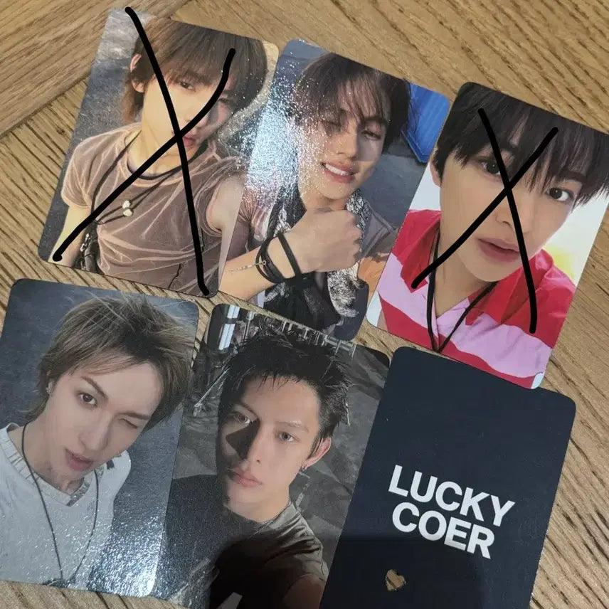 [BUNJANG] Severing Tie Concert Seonghyeonje James Martin Bundle Set Photocard / 코르티스 콘서트 포카 일괄 성현제임스마틴