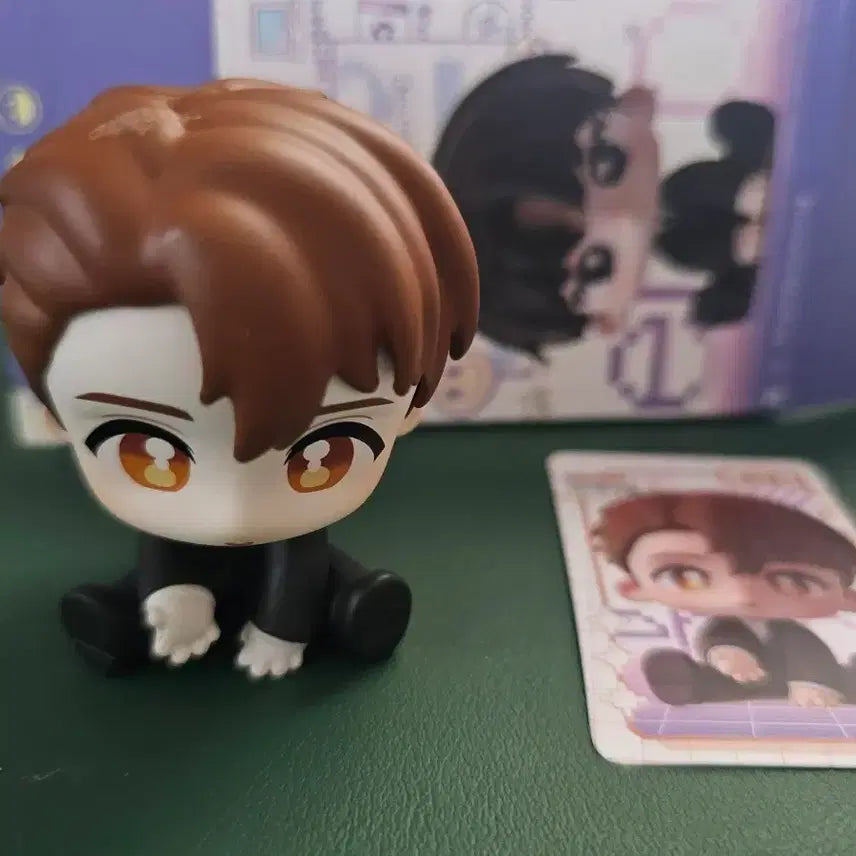 [BUNJANG] Ghost Story Commute Pop-up All-Sitting Figure Set (Eun Ha-je, Park Min-sung) / 괴담출근 팝업 모두앉아피규어 은하제,박민성 일괄판매