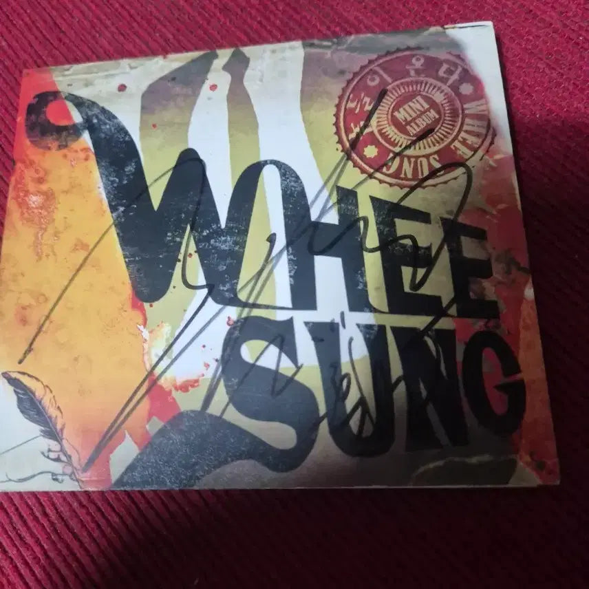 [BUNJANG] Wheesung Mini Album Signed Album / 휘성 미니앨범 사인반