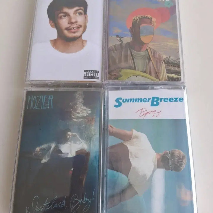[BUNJANG] Cassette Tapes 4-Piece Bundle Set (Sealed) / (미개봉)카세트테잎 4장