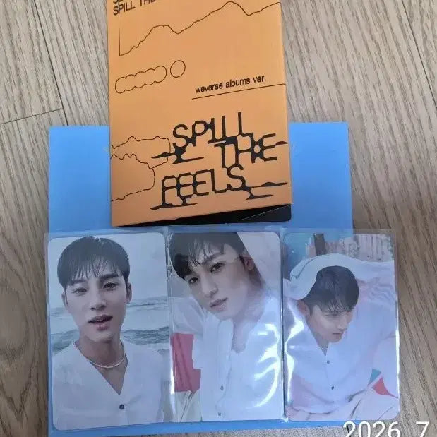 [BUNJANG] SEVENTEEN SPILL THE FEELS Weverse Exclusive Mingyu Photocard Bundle Set / 세븐틴 SPILL THE FEELS 민규(위버스반)