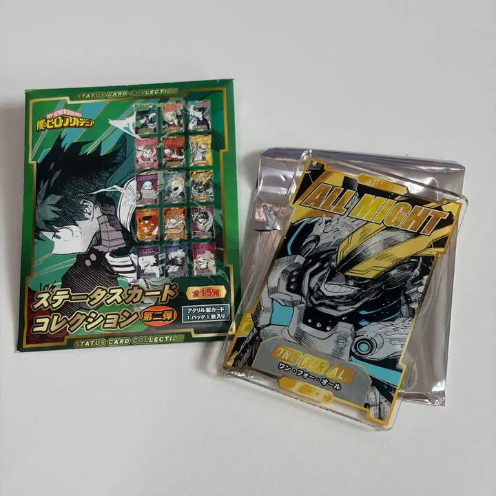 [BUNJANG] My Hero Academia Status Card Vol. 2 All Might / 히로아카 스테이터스 카드 2탄 올마이트