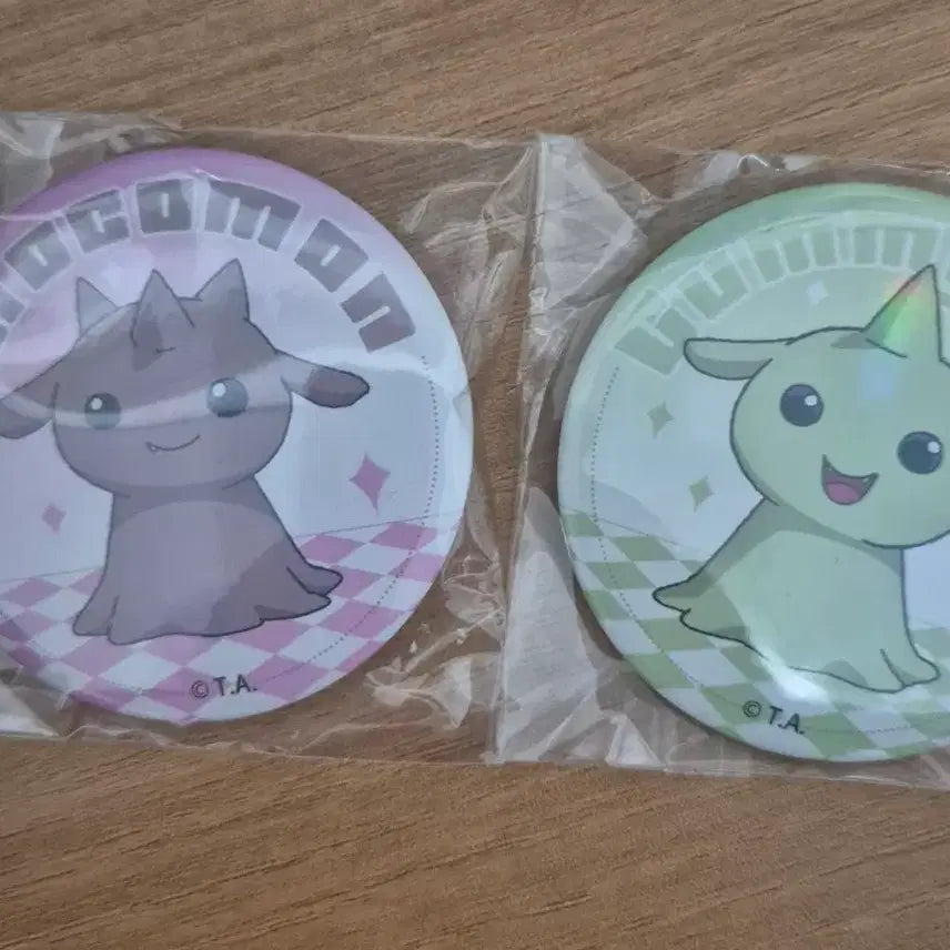 [BUNJANG] Digimon Tamers Can Badges (2 Types) / 디지몬 테이머즈 캔뱃지 2종
