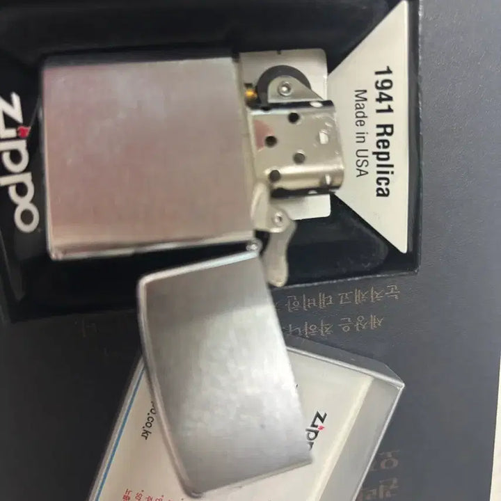 [BUNJANG] Zippo 1941 Replica Silver Lighter / 지포 1941 리플리카 실버 라이터