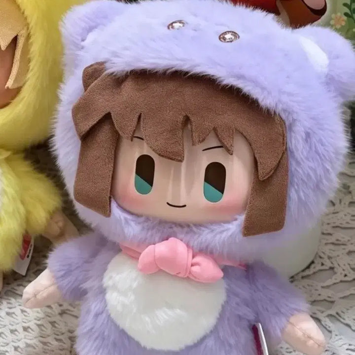[BUNJANG] Detective Conan SmolQ Haibara Ai Plush Doll / LDCX 명탐정 코난 SmolQ 중국 곰곰 탐정 곰누이 마스코트 (하이바라 아이) 하이바라 아이 미야노 시호 홍장미 안시호 곰인형 누이 인형