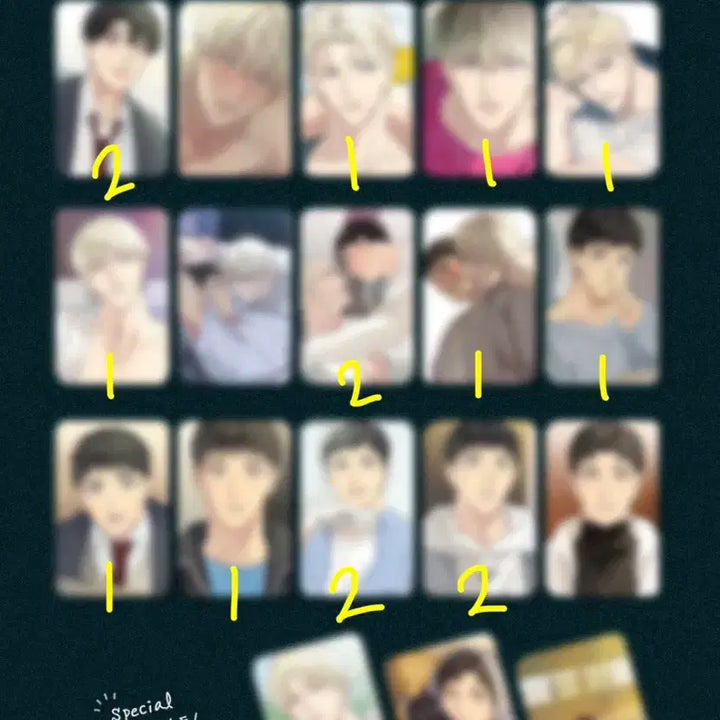 [BUNJANG] JAIME SHOP Backlight Collection Photocard Bundle Set Han Seo-in, Baek Young-woon / 원가이하) 재이미샵 백라이트 컬렉션 포토카드 백라이트 포카 컬포 재이미샵 한서인 백영운 레진 백라이트 포카 스페셜