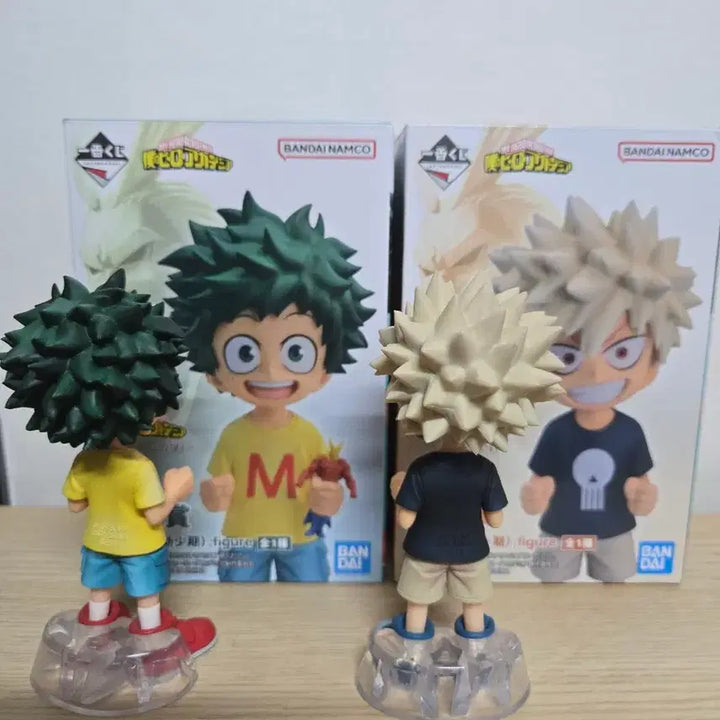 [BUNJANG] My Hero Academia Ichiban Kuji "The Two Heroes" Chibi Izuku Midoriya (C Prize) &amp; Katsuki Bakugo (E Prize) Figures / 히로아카 나히아 나히아 제일복권 두사람의 동경 치비 미도리야 C상 바쿠고 E상