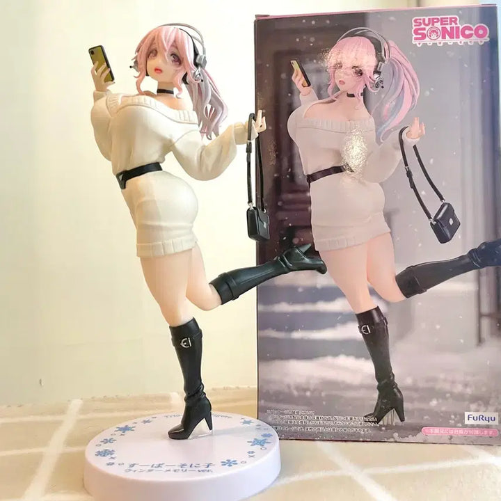 [BUNJANG] Super Sonico Trio-Try-iT Winter Memory Figure (New) / (새상품) 슈퍼 소니코 Trio-Try-iT 윈터 메모리 피규어