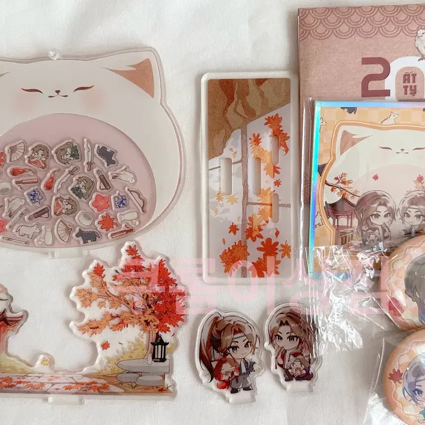 [BUNJANG] Jang Jinju 2025 Kampong Acrylic Stand &amp; Can Badge Set / 장진주 중벨 2025 캄퐁 아크릴스탠드 캔뱃지