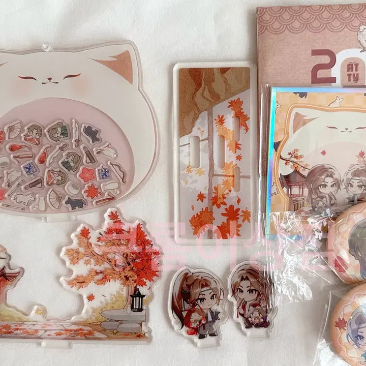 [BUNJANG] Jang Jinju 2025 Kampong Acrylic Stand &amp; Can Badge Set / 장진주 중벨 2025 캄퐁 아크릴스탠드 캔뱃지