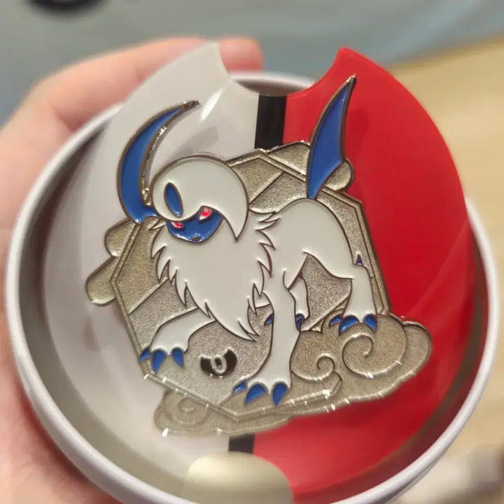[BUNJANG] Pokemon Metal Badge Vol. 2 - Doduo &amp; Absol / 포켓몬 메탈 뱃지 콩둘기랑 앱솔 팝니다. 케이스 포함