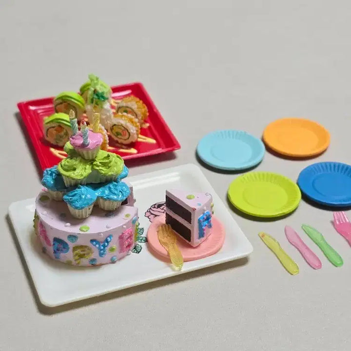 [BUNJANG] Re-Ment Dream of American Life Birthday Party Miniature / 리멘트 꿈의 아메리칸 라이프 9번 생일 파티