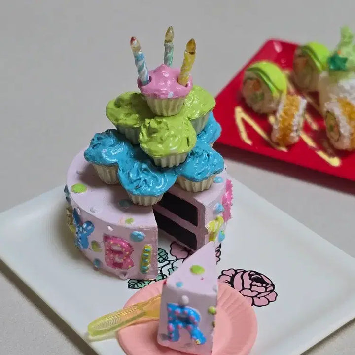 [BUNJANG] Re-Ment Dream of American Life Birthday Party Miniature / 리멘트 꿈의 아메리칸 라이프 9번 생일 파티