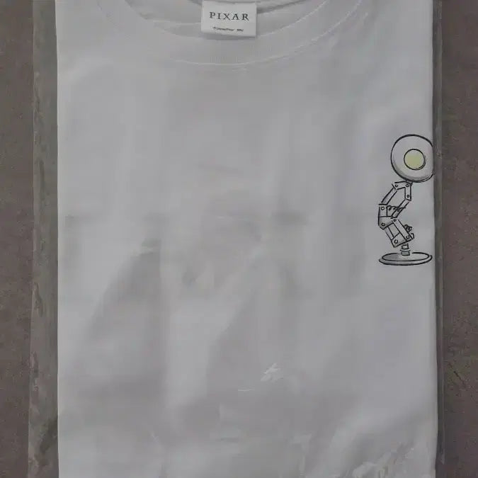 [BUNJANG] Pixar White Short-Sleeve T-Shirt / 픽사 반팔 티셔츠 화이트 B상