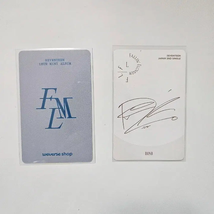[BUNJANG] Seventeen Dino FML Weverse Shop POB &amp; Falling Flower Photocard Bundle Set / 세븐틴 디노 이 찬 FML 손오공 위버스샵 미공포 &amp;  Falling Flower 폴플 포카 일괄
