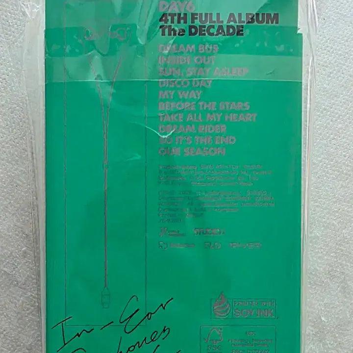 [BUNJANG] DAY6 The DECADE In-Ear Earphones (Sealed) / [미개봉 새상품] 개빠른배송!! 영케이 DAY6 The DECADE 인이어 이어폰