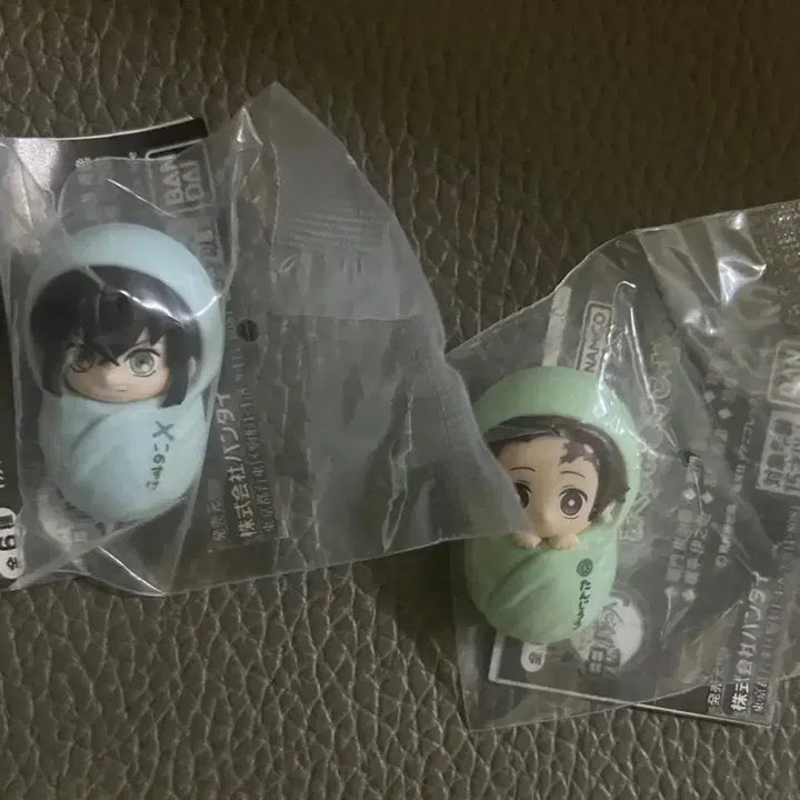 [BUNJANG] Demon Slayer Tanjiro &amp; Inosuke Podegi Gacha Bundle (Sealed) / 미개봉,일괄)귀멸의칼날 포대기 가챠 탄지로 이노스케 일괄
