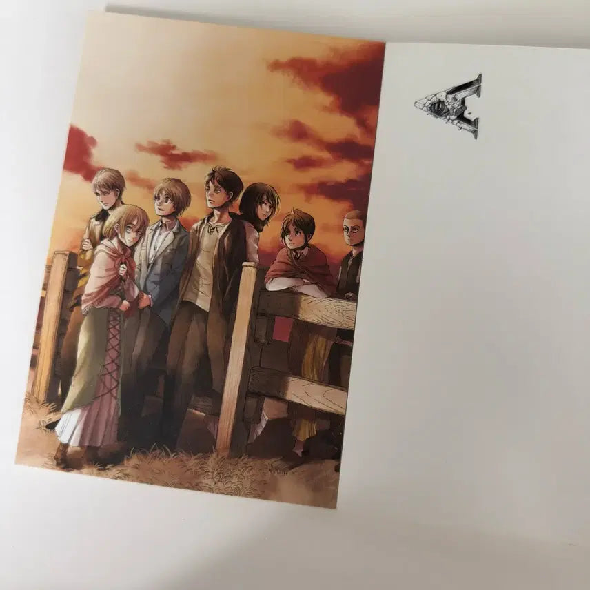 [BUNJANG] Attack on Titan Final in Seoul Official Postcard Book Limited Edition / 진격의거인 진격거 파이널 인 서울 공식 엽서북 한정판 20장