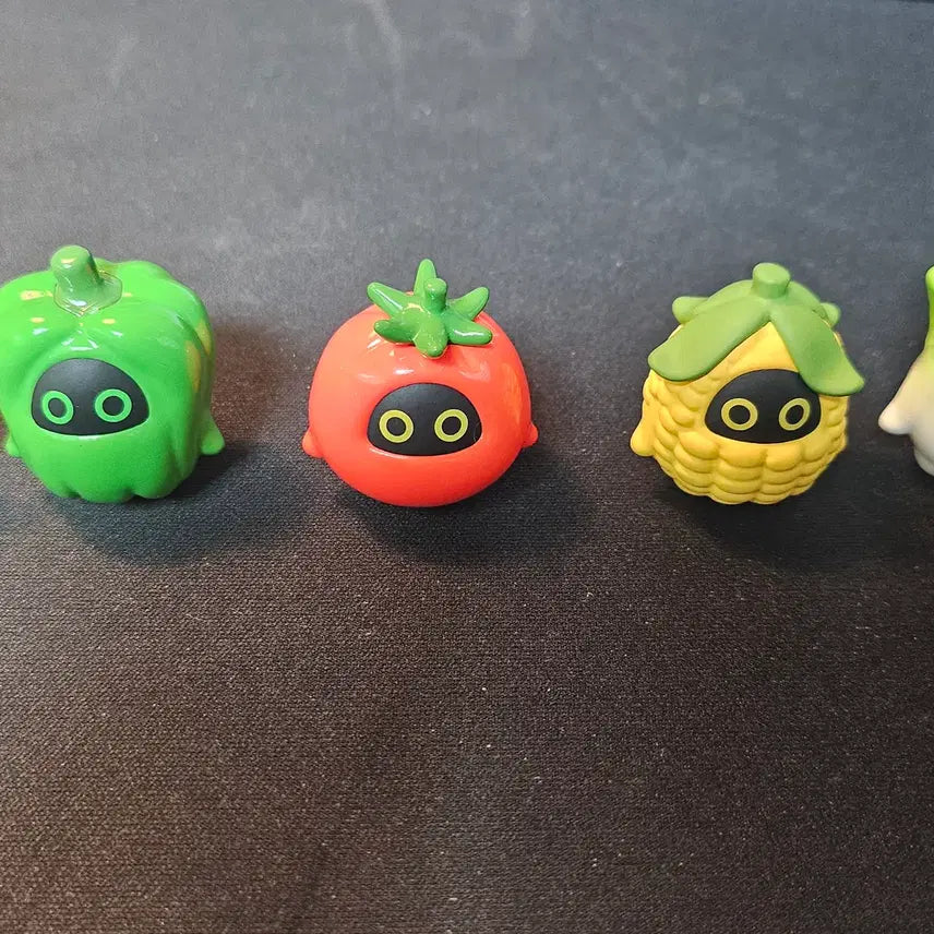 [BUNJANG] Genshin Impact Zero-One Vegetable Country Bangbu Figure Bundle Set / 젠제스 존 제로 야채나라 방부 피규어 5개 일괄