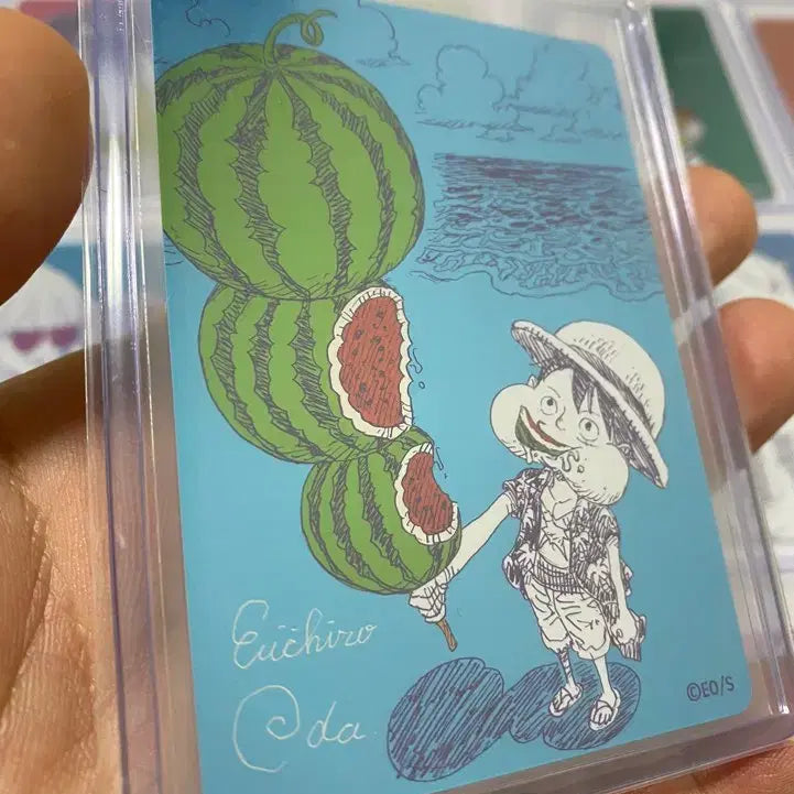 [BUNJANG] Natsukomi 2026 Complete Set 22 Types Trading Cards (Includes Watermelon Luffy) / (한정판)나츠코미 2026 프로모 카드 22종(전종) 풀셋 팝니다(수박루피포함)