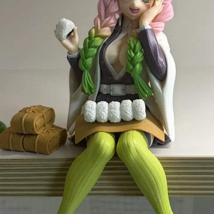 [BUNJANG] Demon Slayer Mitsuri Kanroji Chokonose Noodle Stopper Figure Bundle Set / [일괄] 귀멸의칼날 칸로지 미츠리 초코노세 주먹밥 누들스토퍼 피규어 가챠