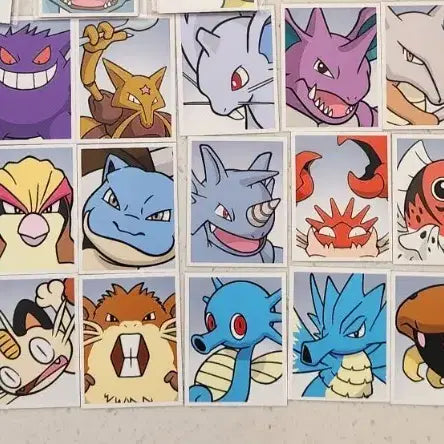 [BUNJANG] Pokemon Passport Photo Set - Kanto Region (Bundle Set) / 일괄) 포켓몬 증명사진 3탄 관동지방