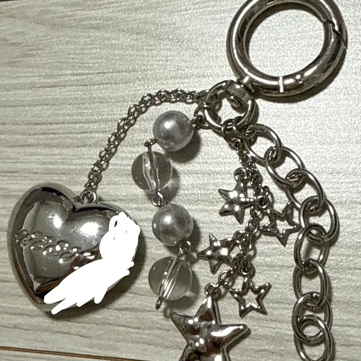 [BUNJANG] NCT WISH Steady Heart Pendant Keyring / 엔시티위시 스테디 하트 펜던트 키링