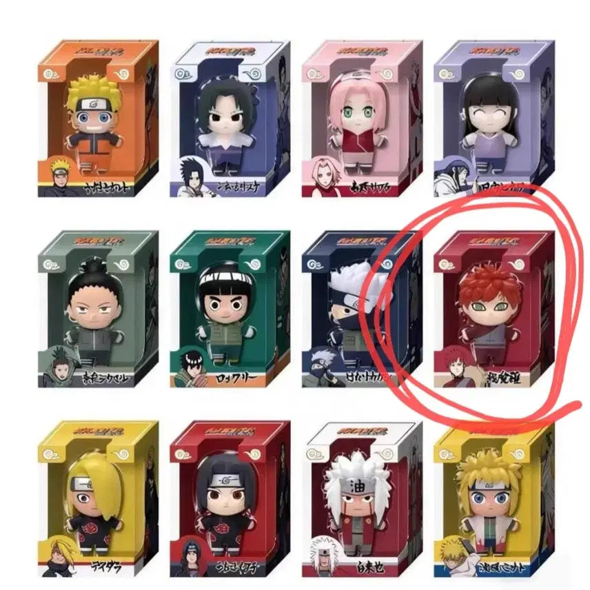 [BUNJANG] Naruto Gaara Rice Ball Figure / 나루토 쌀알피규어(가아라)