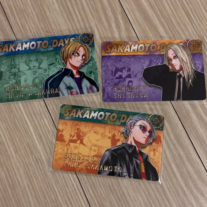[BUNJANG] Sakamoto Taro, Shishiba Asakura Shin 2026 Birthday Bundle Set Card / (일괄가) 사카모토 데이즈 시시바 아사쿠라 신 2026 버스데이 카드