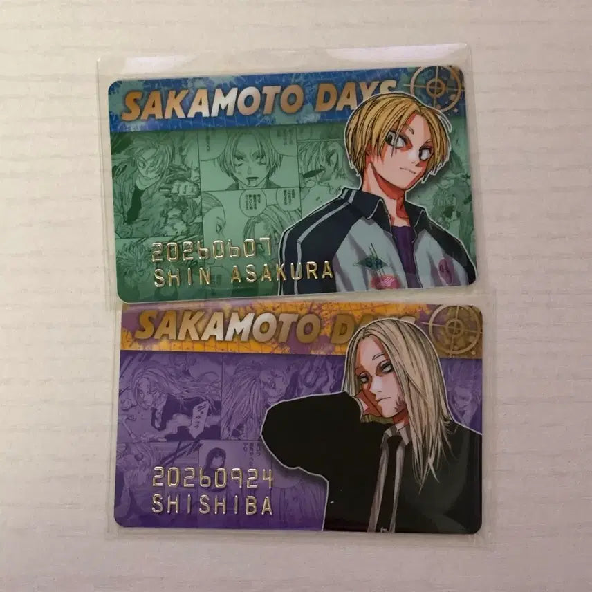 [BUNJANG] Sakamoto Taro, Shishiba Asakura Shin 2026 Birthday Bundle Set Card / (일괄가) 사카모토 데이즈 시시바 아사쿠라 신 2026 버스데이 카드