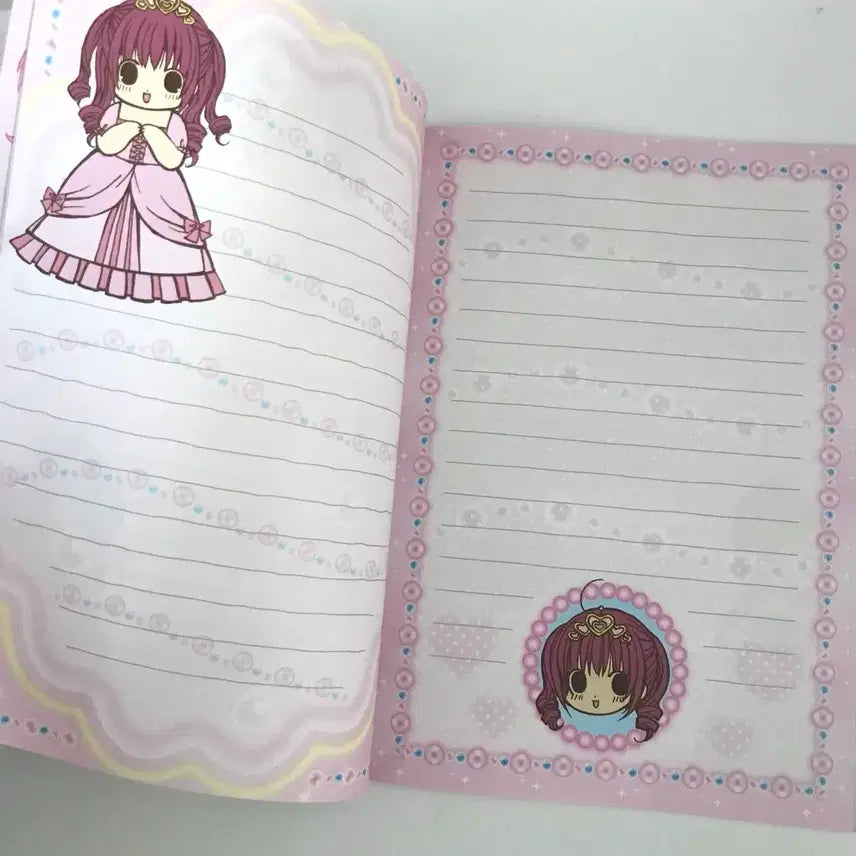 [BUNJANG] Princess Notebook Classic Stationery / 프린세스 공주 노트 고전문구