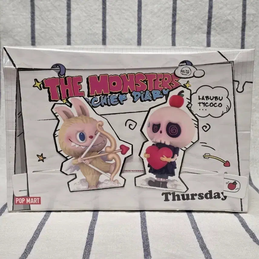 [BUNJANG] Pop Mart Labubu "Naughty Diary" Series Full Box (Sealed) / [미개봉 풀박스] 팝마트 라부부 장난꾸러기 일기 시리즈