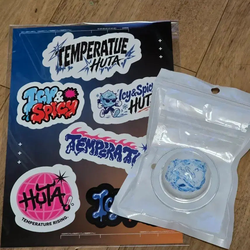 [BUNJANG] BTOB Minhyuk (Heota) Lucky Draw Sticker &amp; Grip Tok Set / 비투비 이민혁 허타 인기가요 역조공(스티커 그립톡)