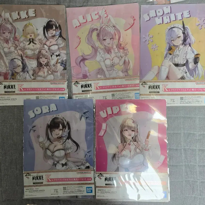 [BUNJANG] Nihon Ichiban Kuji Goddess of Victory: NIKKE Chapter 7 Prize Set (19 pcs, Sealed) / (미개봉) 제일복권 승리의 여신 니케 챕터 7 하위상 19개 일괄판매